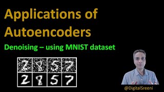 86  Applications of Autoencoders  Denoising using MNIST dataset [upl. by Suoinuj152]