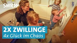 Großfamilie im Alltag Wie man zweimal Zwillinge groß zieht [upl. by Dorrej899]