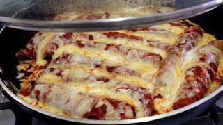 LAS MEJORES Enchiladas ROJAS de pollo que encontrarás [upl. by Annoyi534]