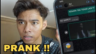 AKU MENYAMAR JADI ORANG LAIN CHAT KAWAN AKU  DIA TAKUT [upl. by Dviad]