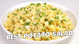 Best Homemade POTATO SALAD in 30 Min  How to make Potato Salad Recipe with Eggs Easy amp Yummy [upl. by Allicirp]