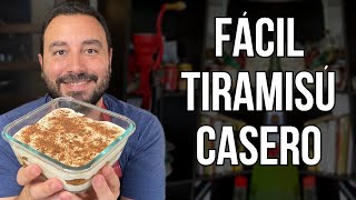 ¡Cómo hacer un Tiramisú Fácil y Rápido [upl. by Freytag]