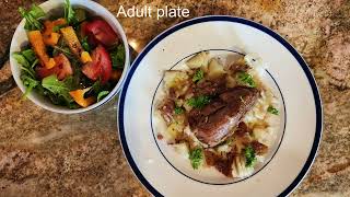 Mouthwatering Roasted Leg of Lamb in Plumcot Sauce for My Toddler toddlerfoodie [upl. by Anegal]