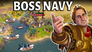 Civ 6  Prepare For The Roman BOSS NAVY  Mare Noestrum Time 4 Rome Civilization VI [upl. by Lacym]