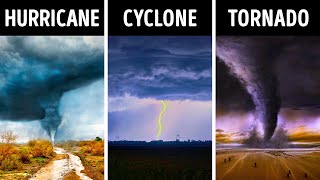 Hurricane Tornado Cyclone – What’s the Difference [upl. by Treb]