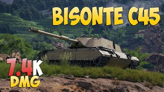 Bisonte C45  5 Kills 74K DMG  Cultural  World Of Tanks [upl. by Ahsaz148]