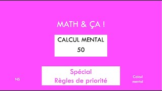 Test de calcul mental 50 [upl. by Anit]