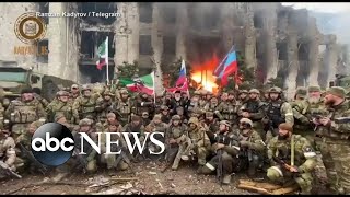 Ukrainian fighters in Mariupol try to hold out against Russian forces I GMA [upl. by Eldorado]