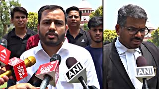 Alakh sir in SUPREME COURT with J Sai Deepak 🙏 NEET Scam 2024  NTA [upl. by Nileuqaj]