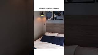 Espacio demasiado pequeño cotaparedes viral tendencias shorts colombia bogota airbnb [upl. by Blodget]