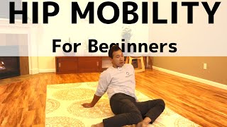 HIP MOBILITY FOR BEGINNERS  Feldenkrais Style [upl. by Aissej721]