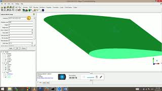 Lesson 6a  Unstructured Surface Meshing  NACA wing ICEM CFD [upl. by Anatnahs182]