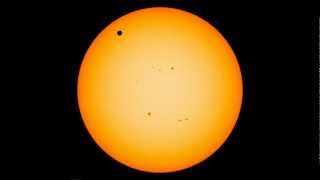 Transit of Venus 2012 Timelapse of APOD Images [upl. by Melli]