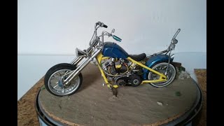 23072018  Harley Davidson PanShovel replica in scala by JBM reupload my old videos [upl. by Beverle]