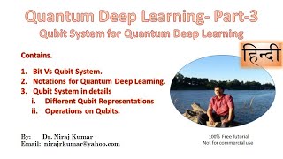 Quantum Deep Learning Part3 Qubit System for Quantum Deep Learning [upl. by Crutcher]