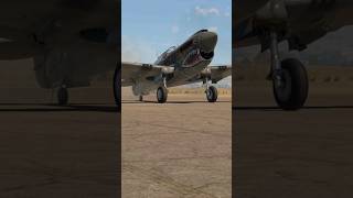 Join a P40 Kittyhawk from the Flying Tigers as it takes off from its home airfield [upl. by Judas]