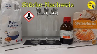 StärkeNachweis mit Lugolscher Lösung  Blindprobe [upl. by Ardnazil]