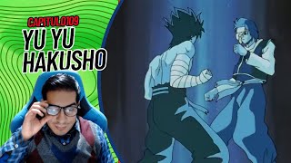 Yu Yu Hakusho Capitulo 109 quotPelea  Hiei Contra Mokuroquot  Reaccion BalGranate [upl. by Aienahs938]