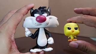 Sylvester amp Tweety Funko Pop Review Looney Tunes PTVC [upl. by Huppert291]