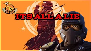 THE TRUTH ABOUT HELLDIVERS 2 THE GOVERNMENT IS LYING TO YOU [upl. by Yellas]