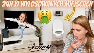 24h w wylosowanych miejscach challenge🤩🔥 Wizyta u lekarza👩‍⚕️🩺 [upl. by Aisetra386]