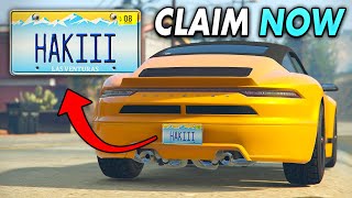 How To Claim RARE License Plate On Personal Vehicle in GTA 5 Online Las Venturas Plate [upl. by Houghton]