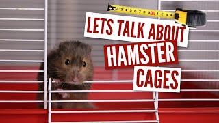 Lets Talk About Hamster Cages 🐹 [upl. by Jahdol]