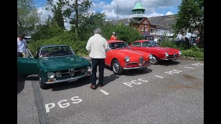 Auto Italia 2024 Brooklands Museum Part 1 [upl. by Llirrehs]