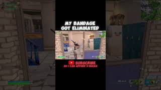 bandages got Eliminated subscribe chiwp edit fortnite viralvideo funny memes fortniteclips [upl. by Jarl]