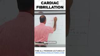 Cardiac Fibrillation drnajeeb drnajeeblectures shortvideo [upl. by Anaahs]