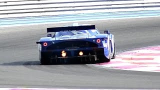 Maserati MC12 Corsa Spitting FLAMES [upl. by Emeric]