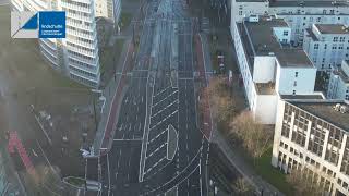 Umbau der Stadtbahnhaltestelle Schlüterstraße in Düsseldorf  LINDSCHULTE [upl. by Nichy]