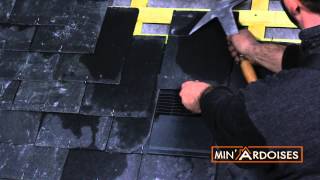 Tutoriel Couverture ardoise étape 6 ventilation et faitiere [upl. by Akimat]