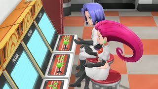 All Team Rocket Cutscenes  Fights in Pokemon Lets Go Pikachu amp Eevee [upl. by Aicenra170]