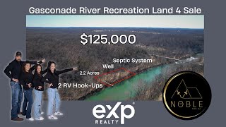 2 Acre Gasconade River Property For Sale Richland Missouri [upl. by Ahtnammas]