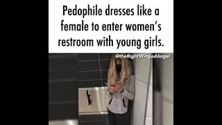 Creep Dresses like female to enter women’s restroom [upl. by Merridie629]