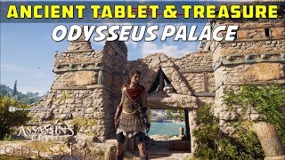 Odysseuss palace Location of Ancient Tablet and loot treasure  ASSASSIN’S CREED ODYSSEY [upl. by Kantor128]