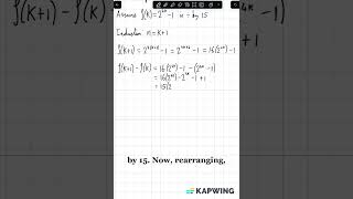 DIVISIBILITY PROOF BY INDUCTION  ALEVEL FURTHER MATHS maths proofs divisibility mathematics [upl. by Eizzo308]