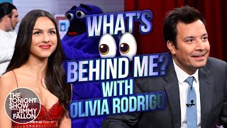 Olivia Rodrigo Races Against the Clock with Jimmy to Guess Random Scenes in What’s Behind Me [upl. by Hacceber]