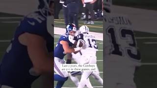 The Cowboys NEVER lose with this ref shorts nfl cowboys giants [upl. by Hanonew58]