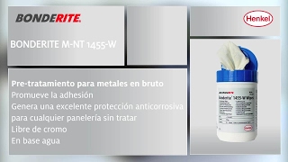 BONDERITE MNT 1455W  Tratamiento de metales [upl. by Sarnoff]