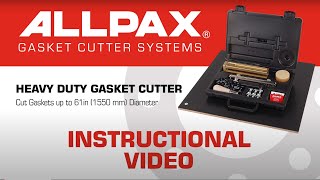 Allpax HeavyDuty Gasket Cutter Kit Instructional Video [upl. by Netnilc154]