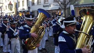 Villingen  historischer Umzug der Narrozunft 27022017 [upl. by Ailyt]