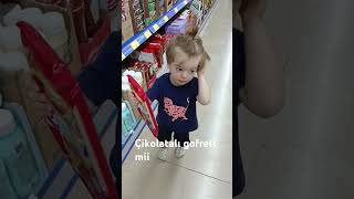 Markette gofretle geziyoruz çocukoyunları baby funny cocukoyunlari reklam [upl. by Nirrej]