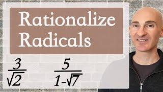 How to Rationalize Radicals [upl. by Ientruoc610]