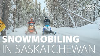 Wonderland  Snowmobiling in Hudson Bay Saskatchewan [upl. by Chrisy61]