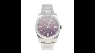 Rolex Oyster Perpetual Pre Owned Watch Ref 116000 [upl. by Noirod]