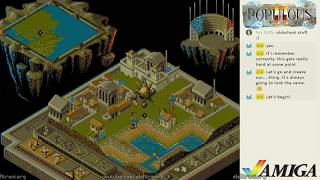 Populous 2 Gameplay Amiga  part 1 [upl. by Walford]