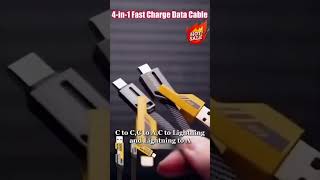 4 in 1 Fast Charging amp Data Cable ads 8 11 [upl. by Adiehsar794]