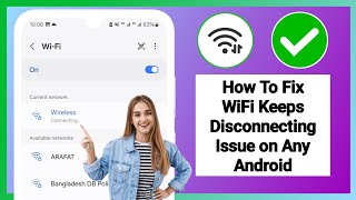 How to Fix WiFi Disconnecting Issues on Any Android Device  WiFi Auto Disconnect Problem [upl. by Ayaet]